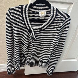 Striped Black and White Sweater